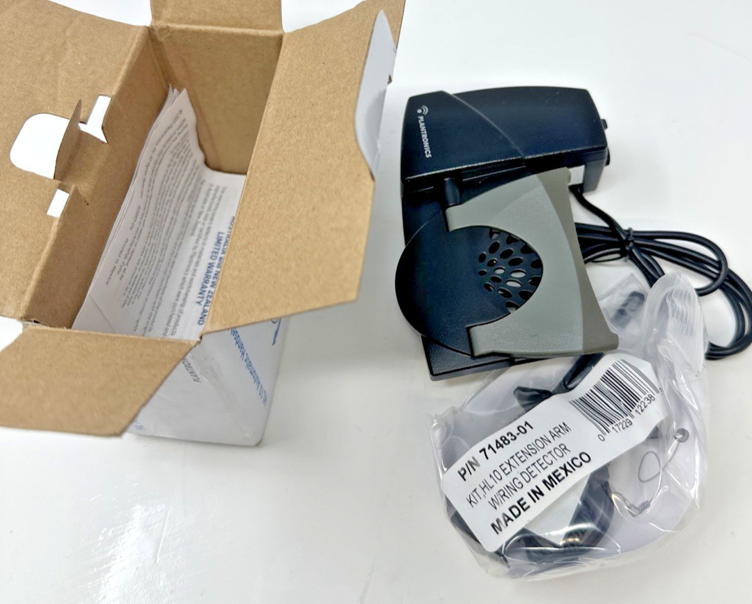 Plantronics HL10 Handset Lifter Open Box Complete