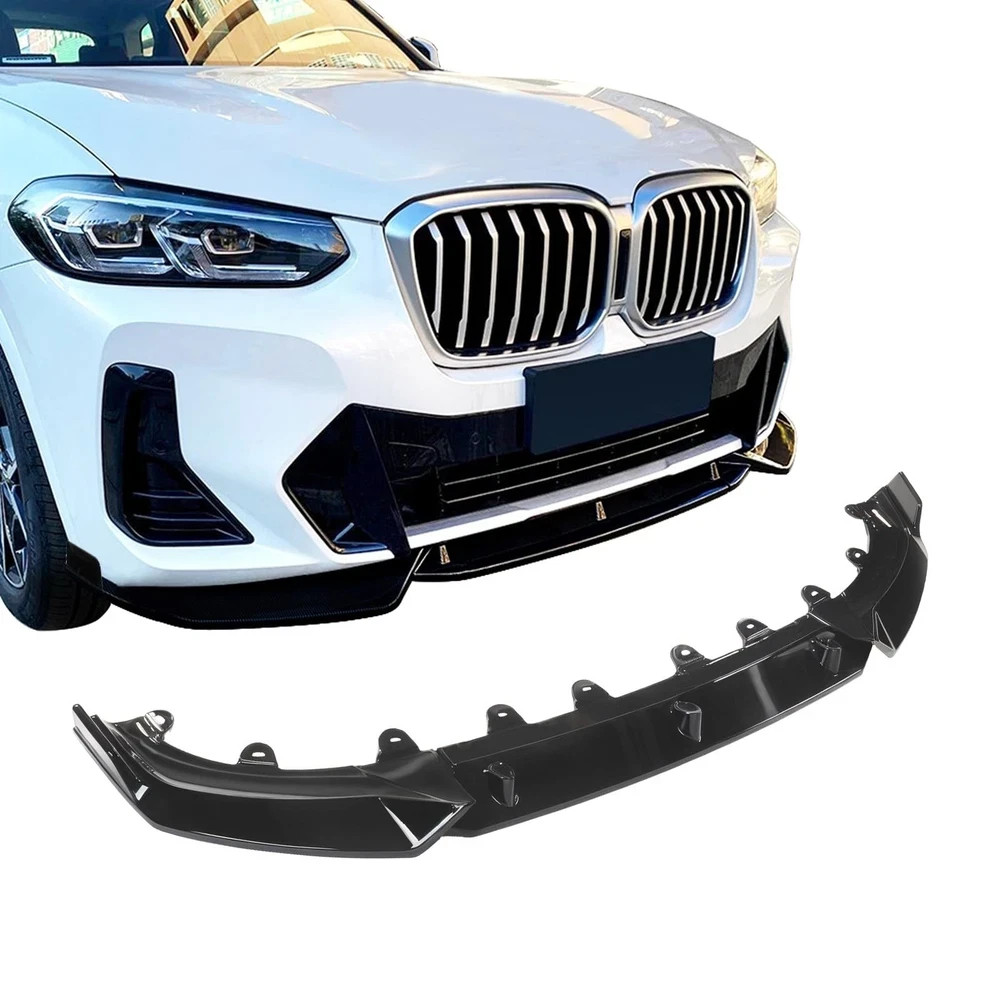Front Lip Compatible with BMW 2022-2024 X3 G01 X4 G02 IX3 20d 30i 30d M40i M4...