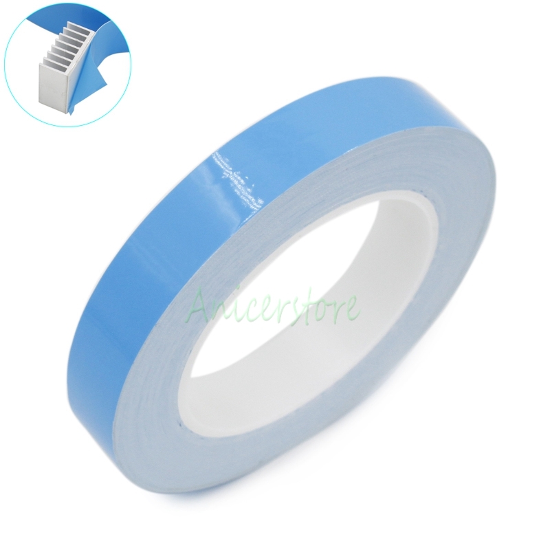 15mm x20M Double Side Adhesive Thermal Conductive Silicone Tape For Heatsink GPU