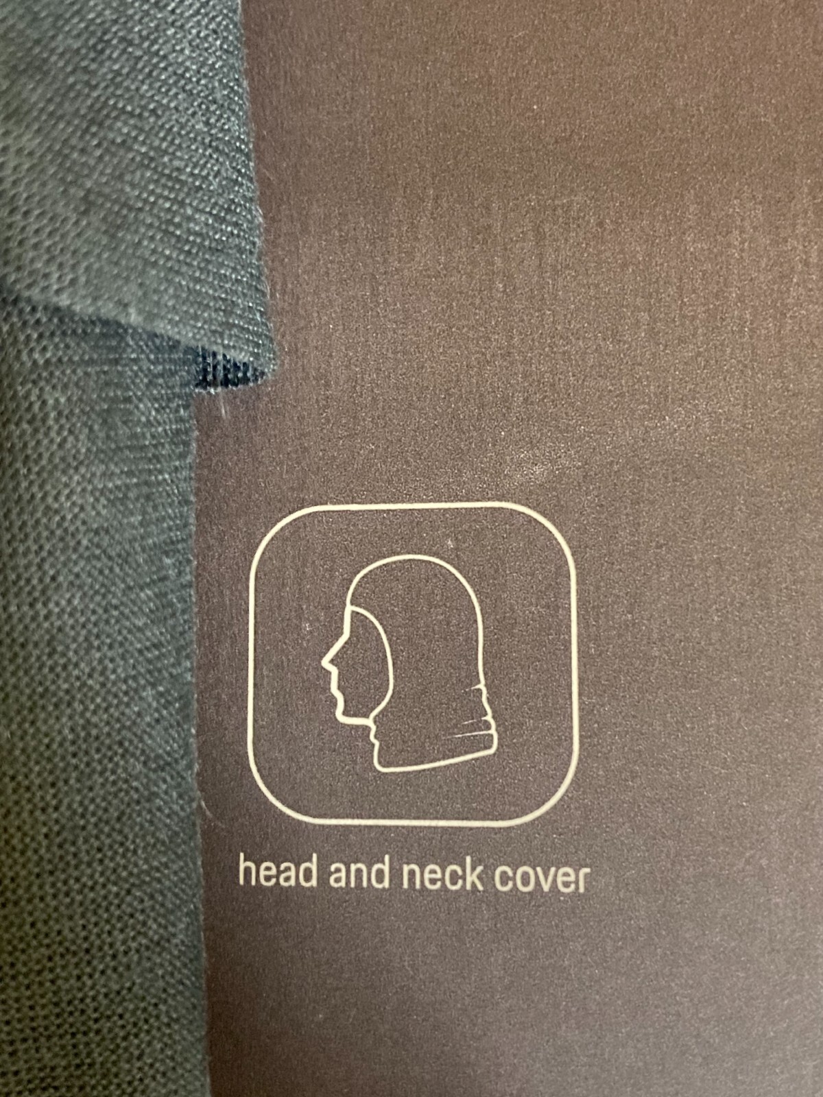 PORSCHE DESIGN MULTIFUNCTIONAL HEAD GEAR, FACE MASK, NECK GAITER, SCARF. NIB