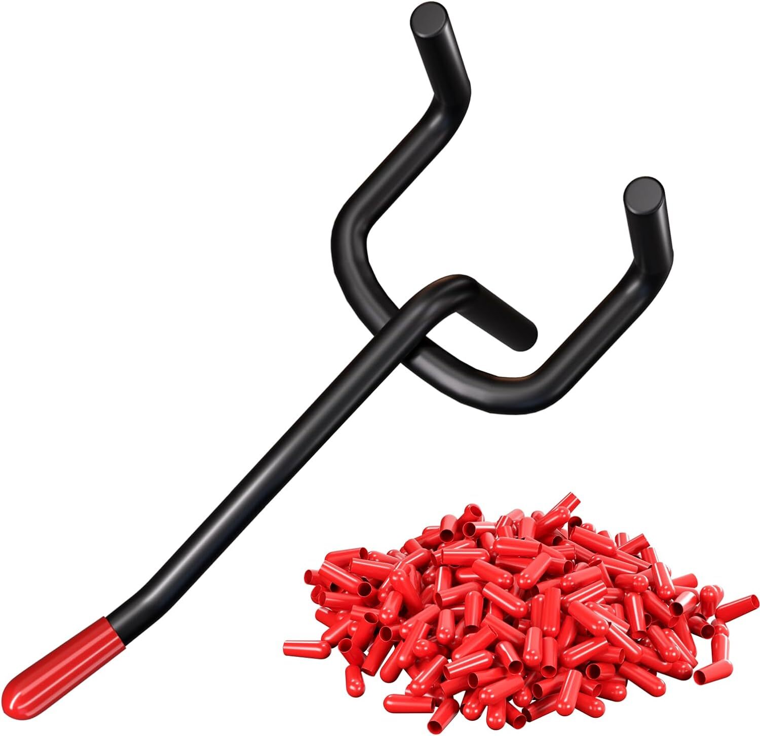 2in 50Pcs Pegboard Hooks for Hanging - Peg Board Organizer Accessories Fit Ne