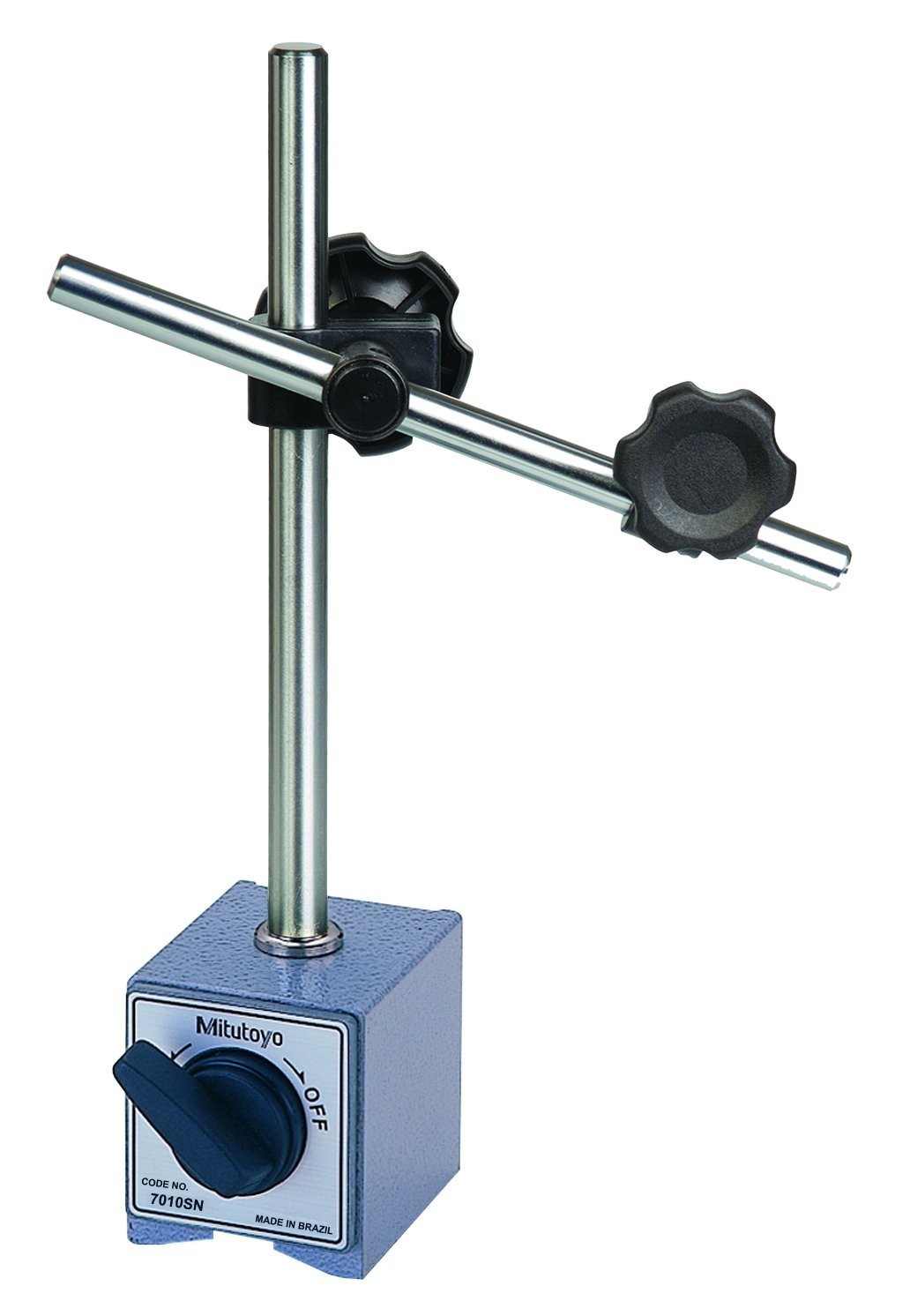 Mitutoyo Magnetic Base Indicator Holder 132 Lbf Pull 6mm 8mm 3/8 Rod Mount