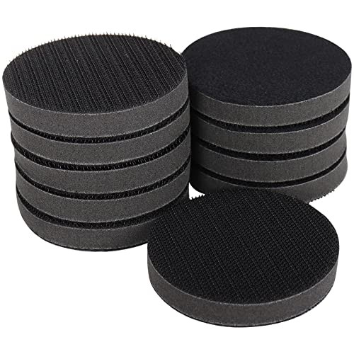 10x 3" 75mm Hook & Loop Foam Interface Pad for DA Sanders