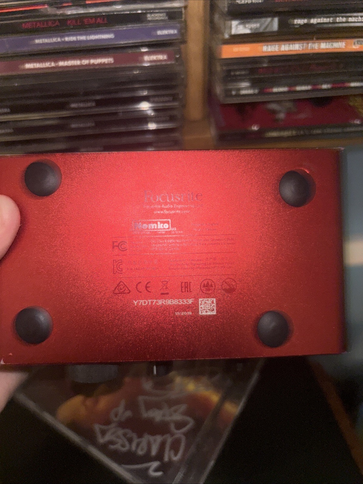 Focusrite Scarlett 2i2 USB-C Audio Interface