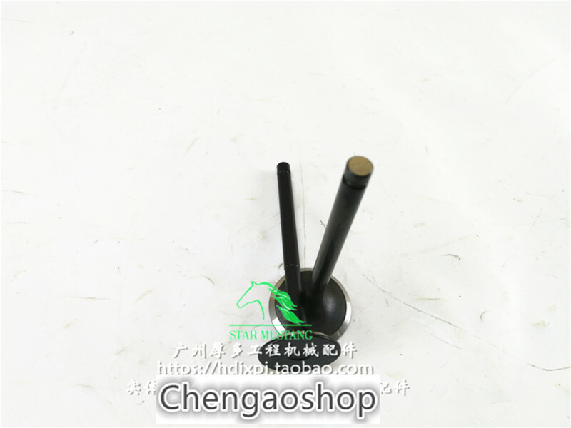 1 Set Intake Valve & Exhaust Valve for Isuzu 3KC1 3KC2 #QA731 ZX