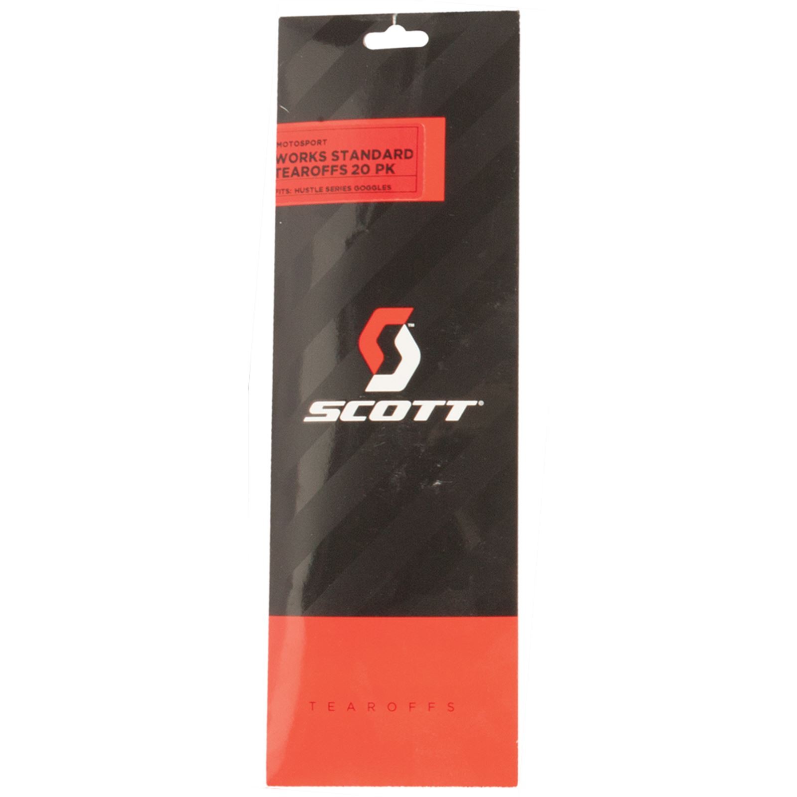 Scott Hustle Goggles - Works Standard Tear-Offs 20 Pack 219708-223