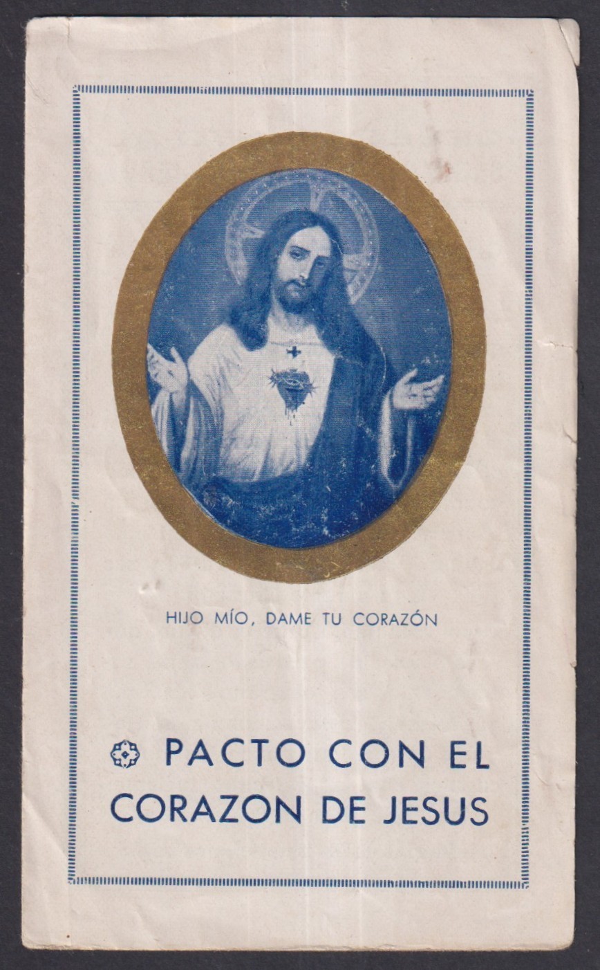 Holy card antique de Jesus santino image pieuses estampa