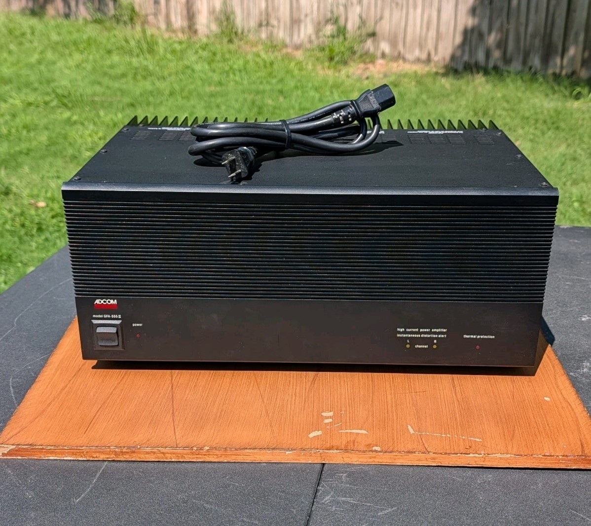 ADCOM GFA555II GFA 555 II 2nd VERSION EXCELLENT CONDITION INSIDE and OUTSIDE