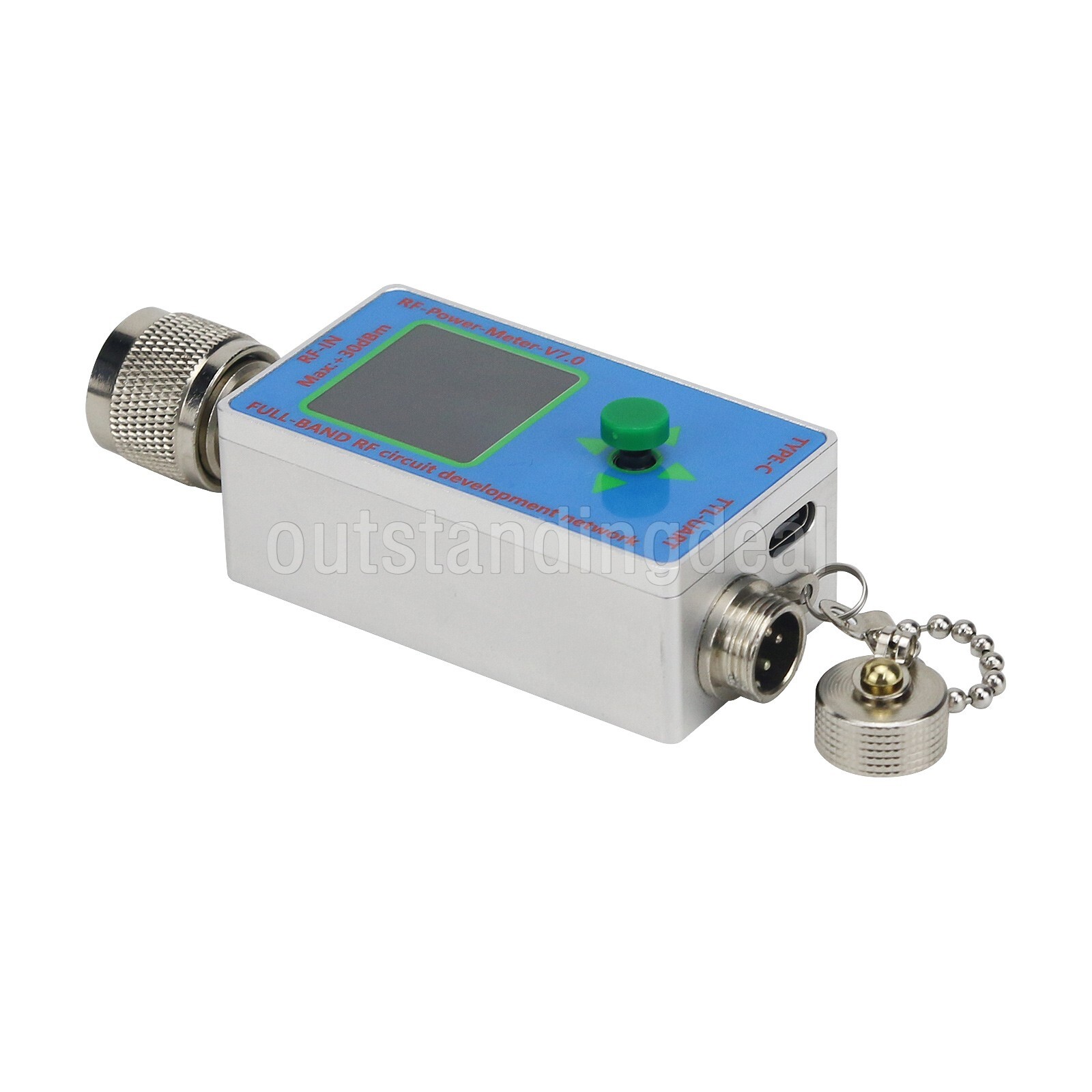 RF-Power-Meter-V7.0 10GHz RF Power Meter Maximum Input Power 30dBm Type-C Port/.