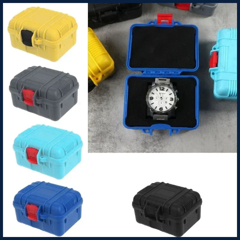 1-Slot Waterproof ABS Watch Storage Box for Travel