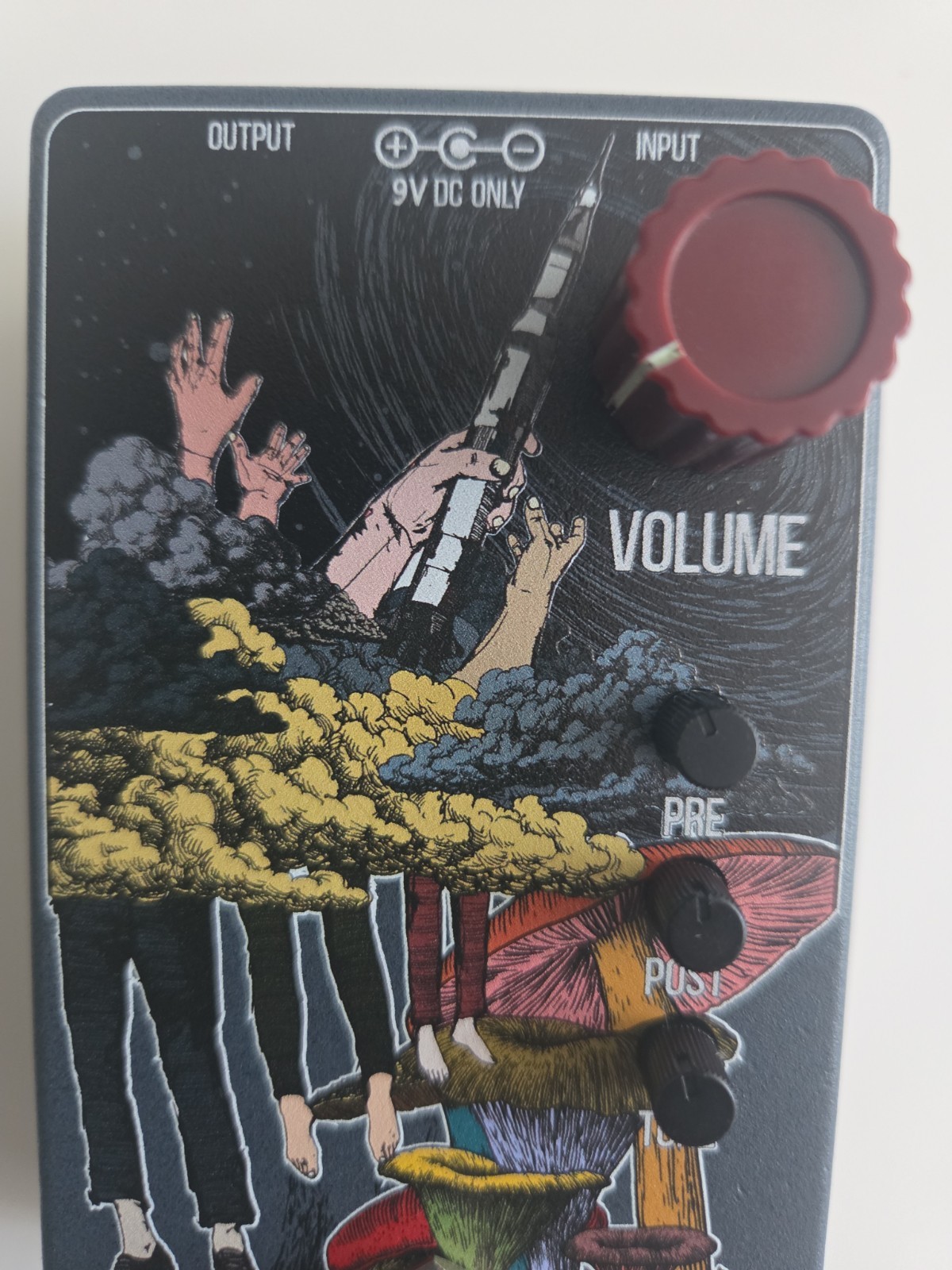 Pine Box Custom WIDE V2 Effect Pedal Mint Tested