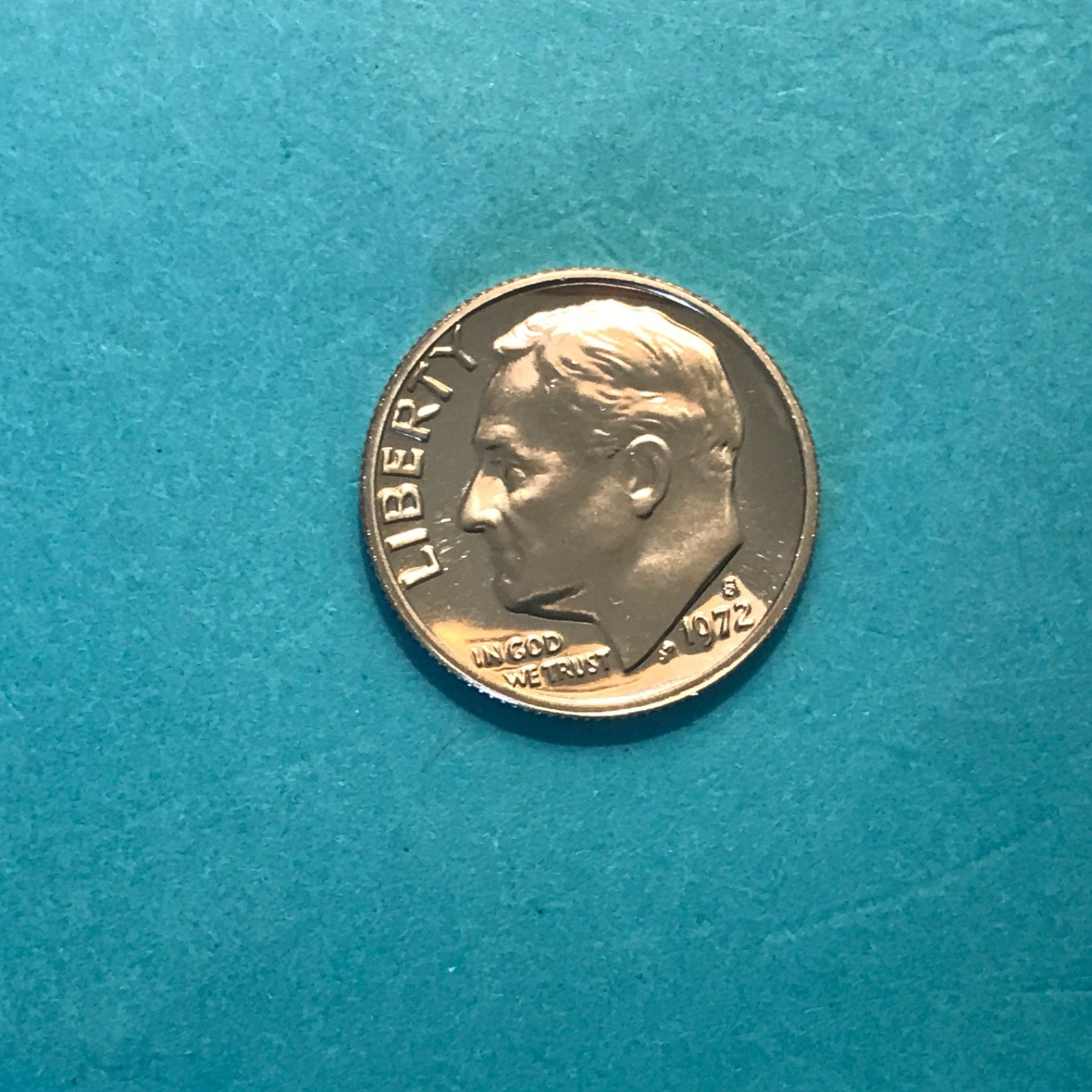 1972 S  Roosevelt  Proof Dime     FREE SHIP