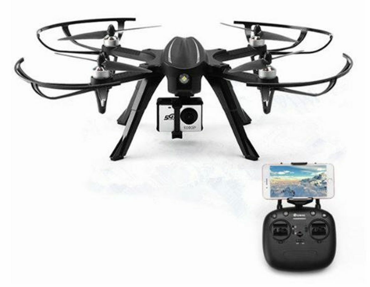 Eachine EX2H Drone 1080P 5G WiFi FPV Camera Brushless Motor Altitude Hold On/Off