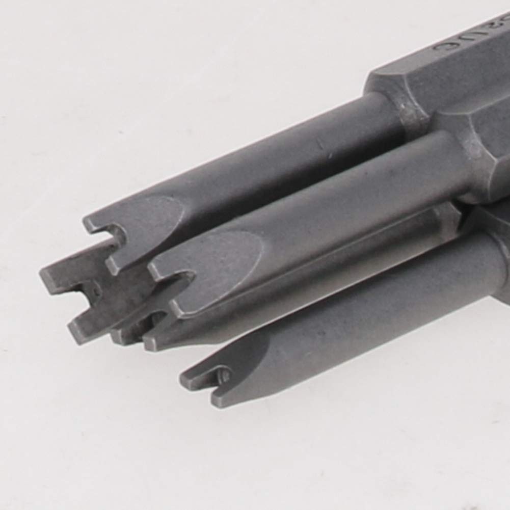 Utoolmart U Shape Screwdriver Bits, U4+U5+U6+U7+U8 Magnetic U One Size