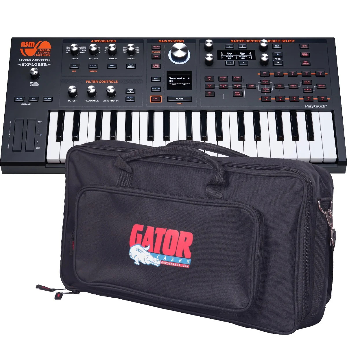 ASM Hydrasynth Explorer Polyphonic Wavemorphing Synthesizer CARRY BAG KIT