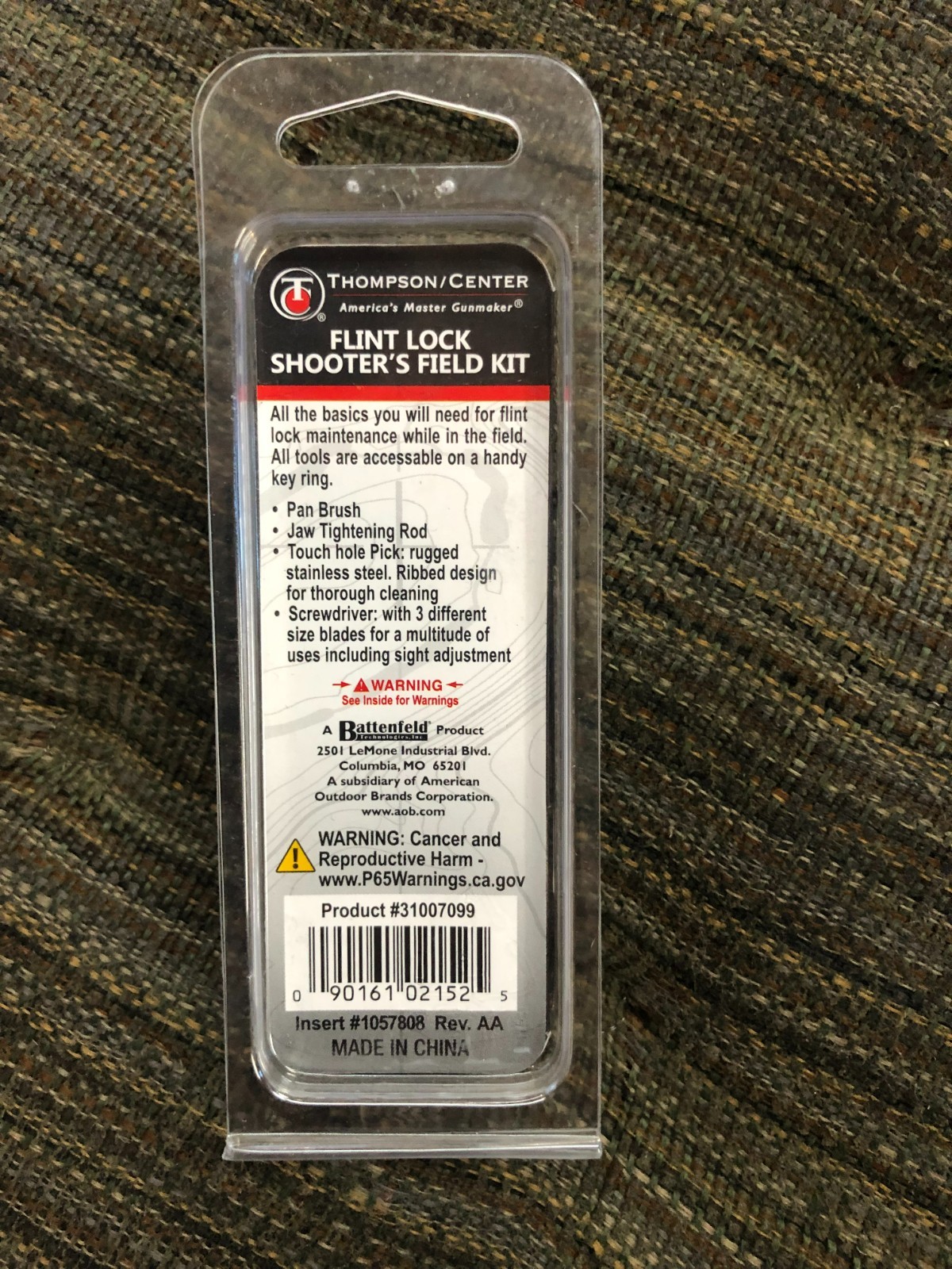 Thompson Center Arms Flint Lock Field Kit