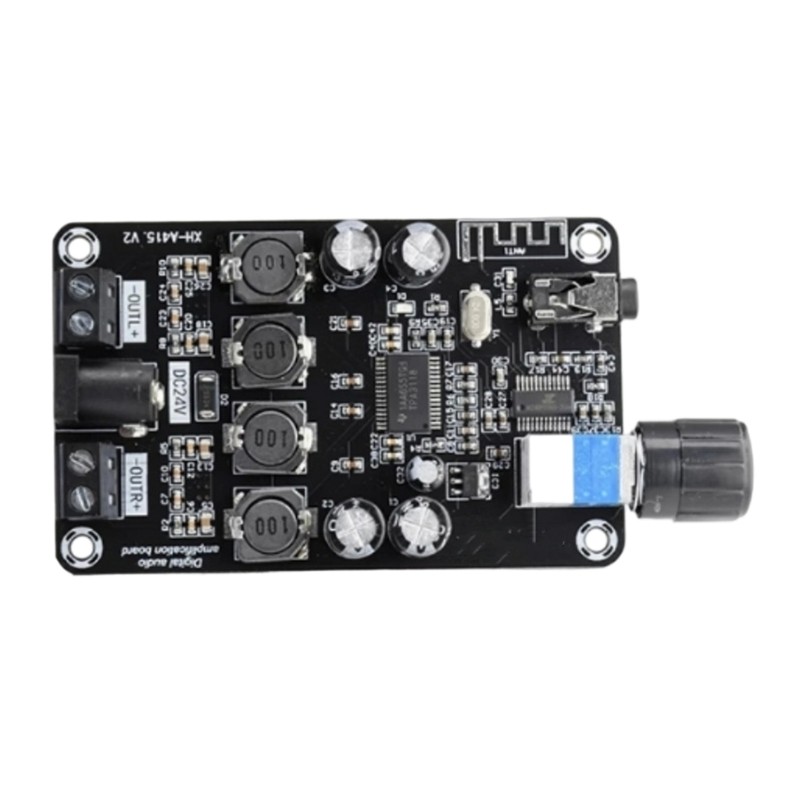 Efficient Class D Music Amplifier Module Adjustable Volumes Stereo Output 50W