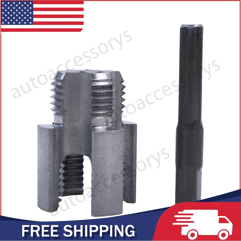 2pcs Integrated Internal & External Pipe Threading-Tool,PVC Pipe Threader Kit