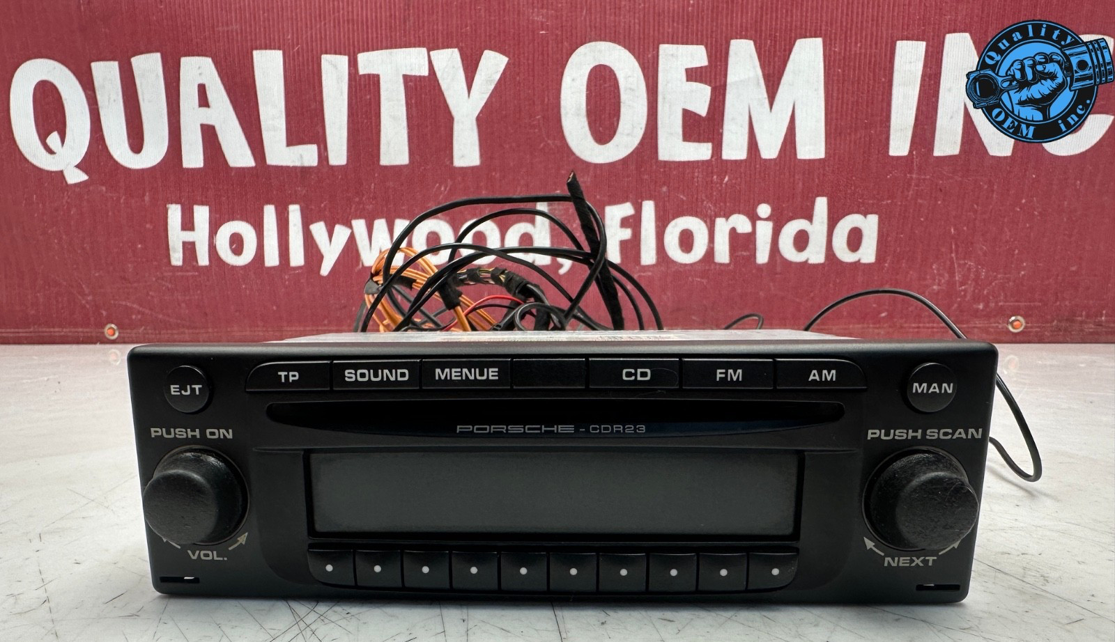 2003-2004 PORSCHE 911 BOXSTER CD RADIO AUDIO RECEIVER CDR-23 99664512905 OEM 73k