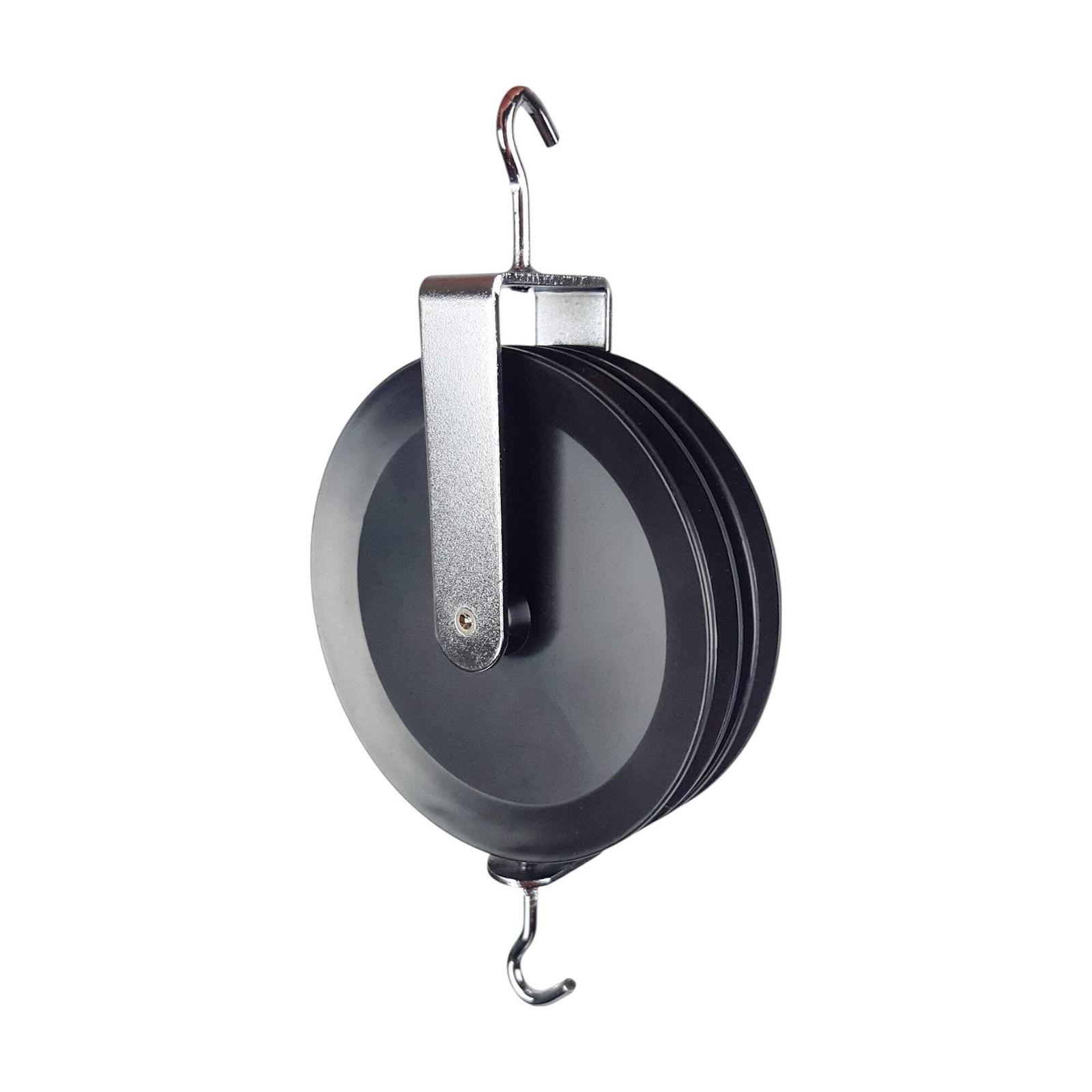 Pulley, Double, Parallel, Plastic with Metal Housing, 70mm