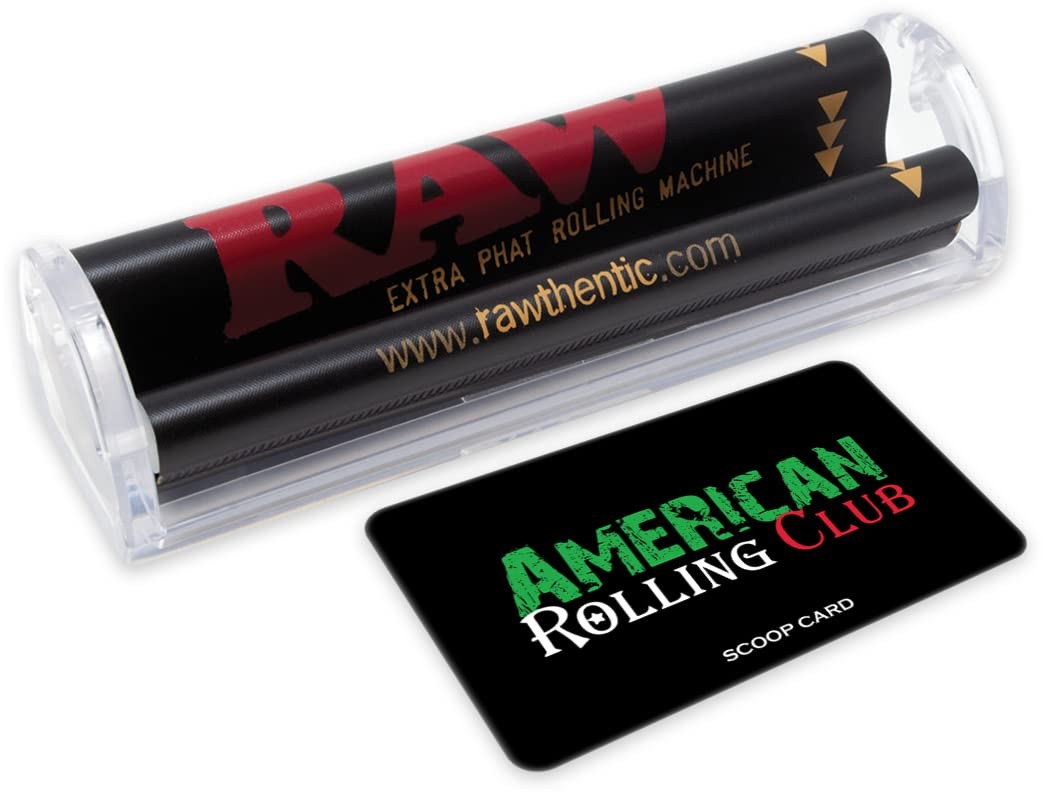 RAW Phatty Cigar Roller 125mm Cigarette Machine for Extra Phat Papers Wraps C...