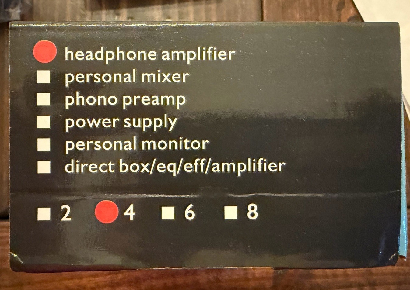 MicroAMP HA400 4-Channel Stereo Headphone Amp - Open Box / New Sealed Inside