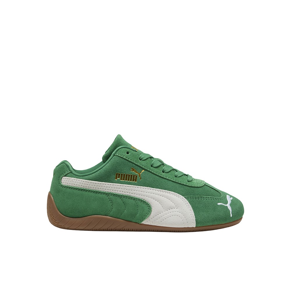 PUMA Speedcat Og Lace Up  Youth Boys Green Sneakers Casual Shoes 40169828