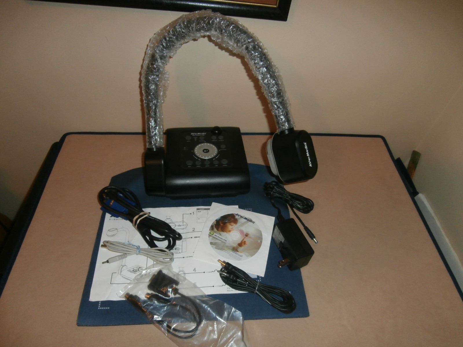 AverVision F50 USB Digital Camera/Scanner Portable Document Camera with 10X Zoom