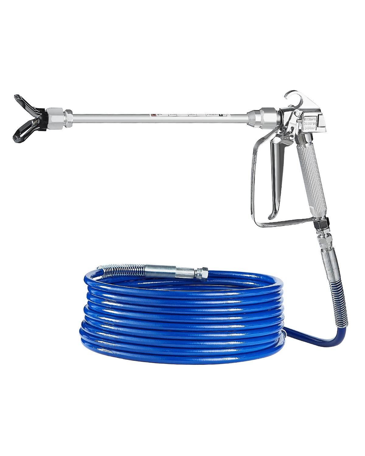VEVOR Airless Paint Spray Gun and Hose Kit 3600PSI with Extension Rods Filters