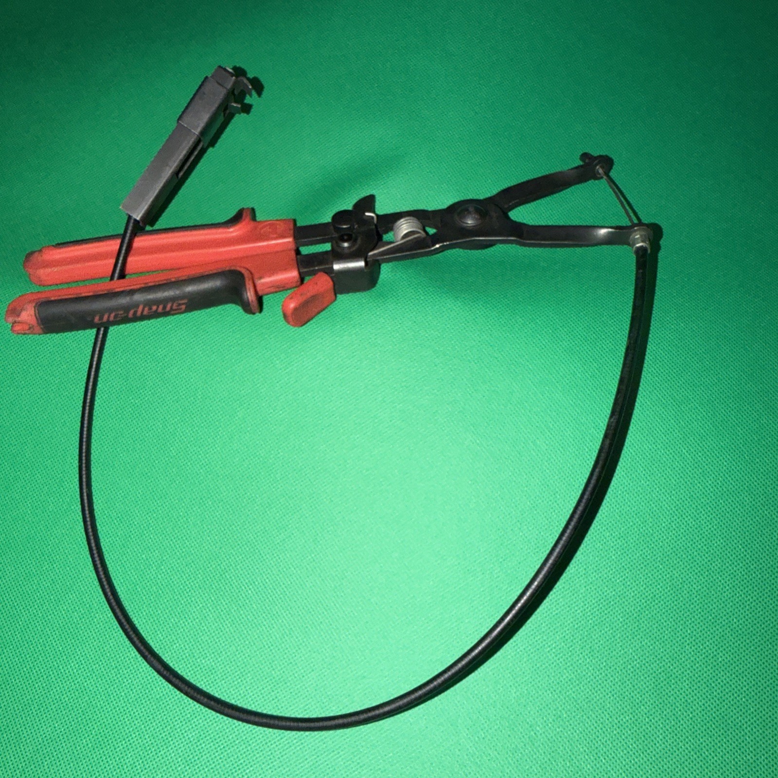 Snap On Ratcheting Remote Hose Clamp Pliers….used….shcp1a….