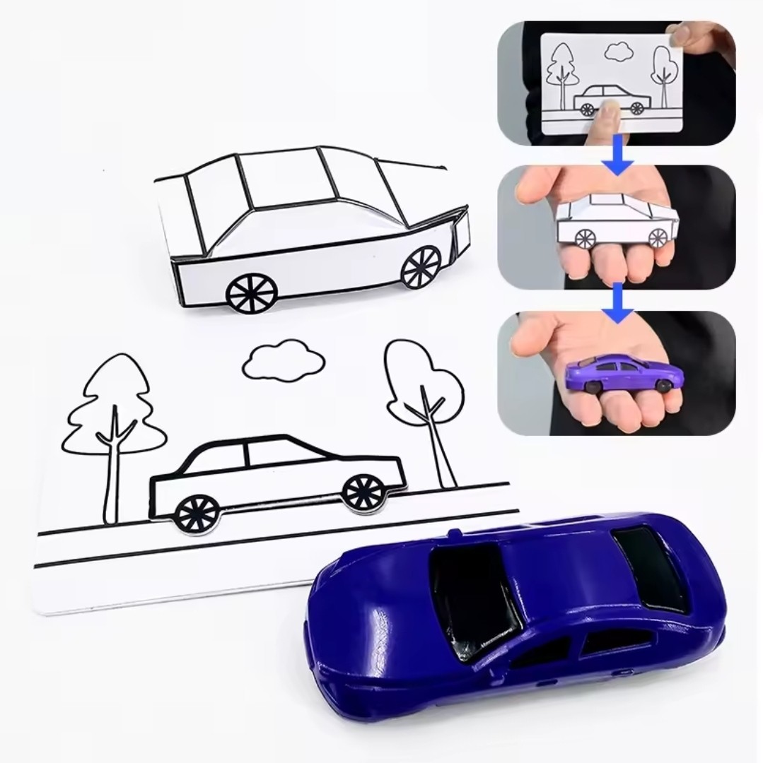 Vanishing & Appearing Car Magic Trick – Visual Illusion – Easy Close-Up Magic
