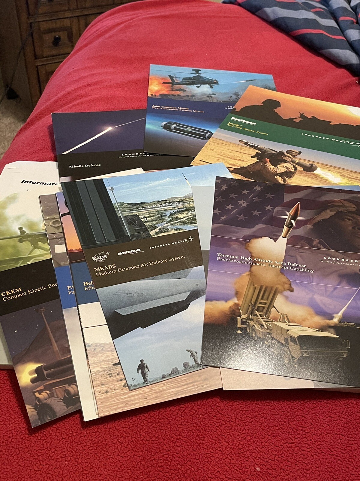 Lockheed Martin Public Relations Pack Anti Tank Missile HIMARS MLRS MEADS Apache