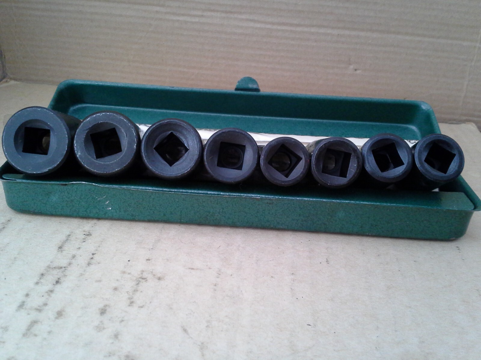 Central Forge 8 Piece Impact Socket Set. Very good condition