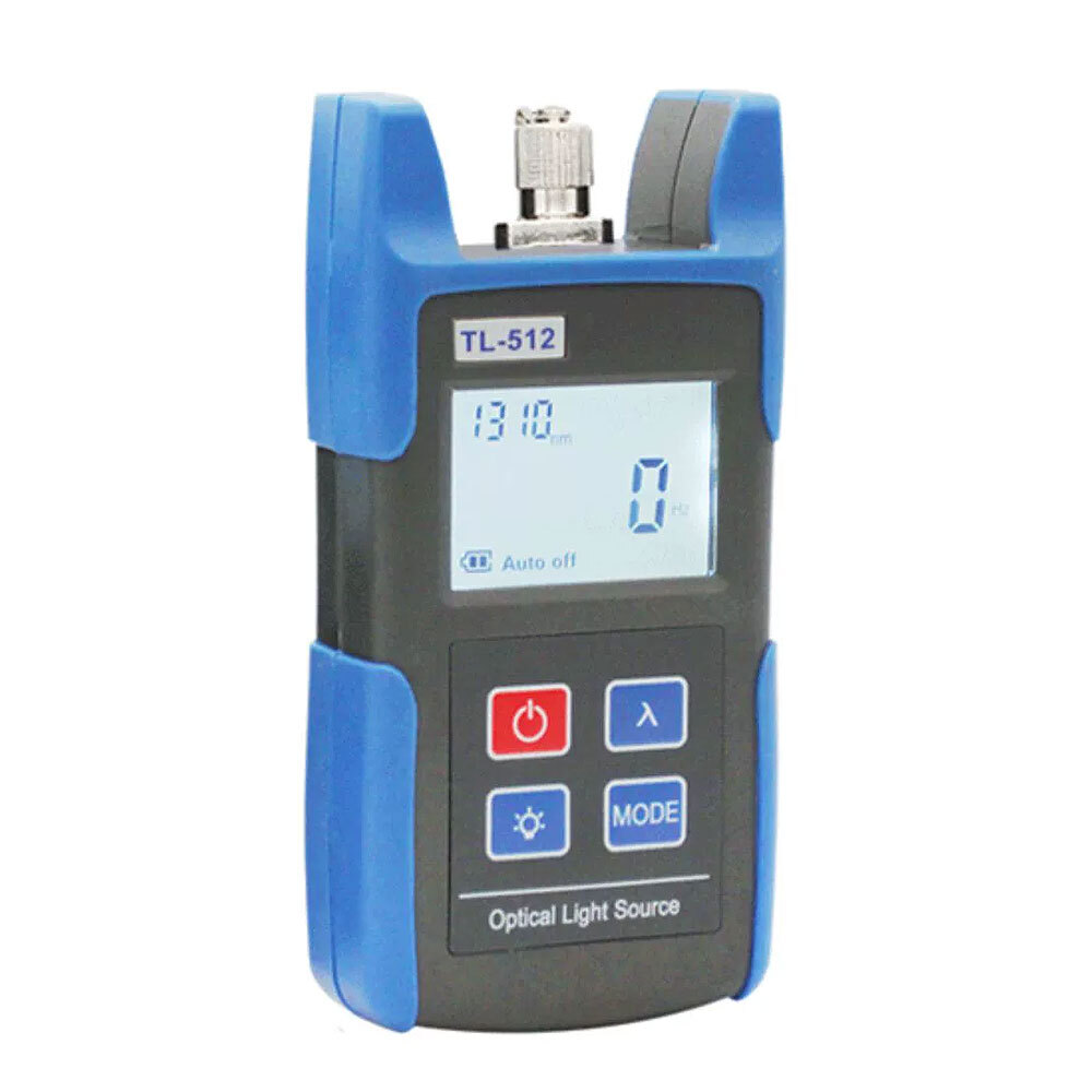 1310 1550nm SM Optical Light Source Fiber Optic Light Source LCD Display TL-512