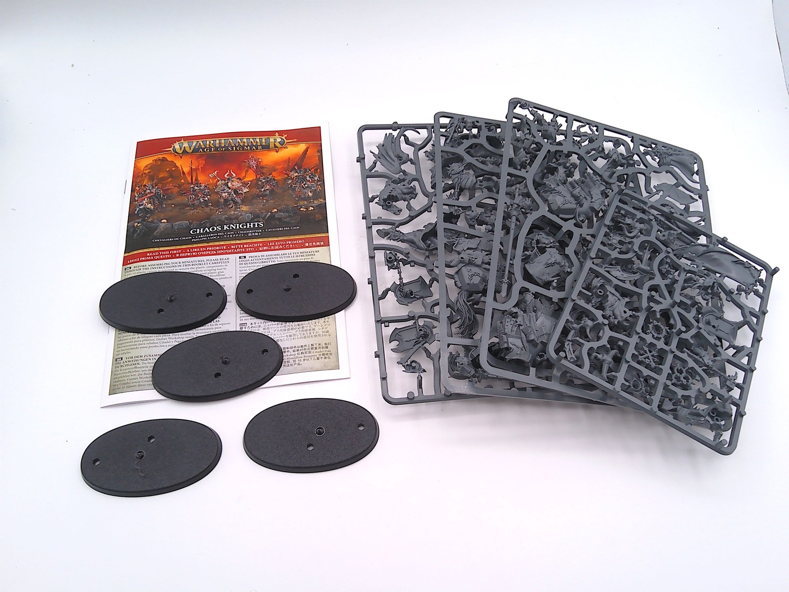 Chaos Knights [x5] Slaves to Darkness [Warhammer Age of Sigmar] On Sprue