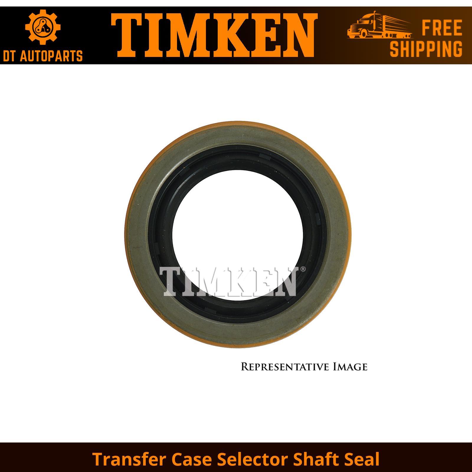 For 1989-1991 GMC V3500 4WD Transfer Case Selector Shaft Seal Timken 1990