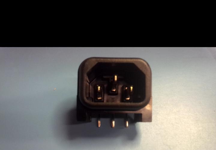 LOT OF (50) NEW SCHURTER GSP2.4103.13 APPLIANCE INLET SCREW MOUNT