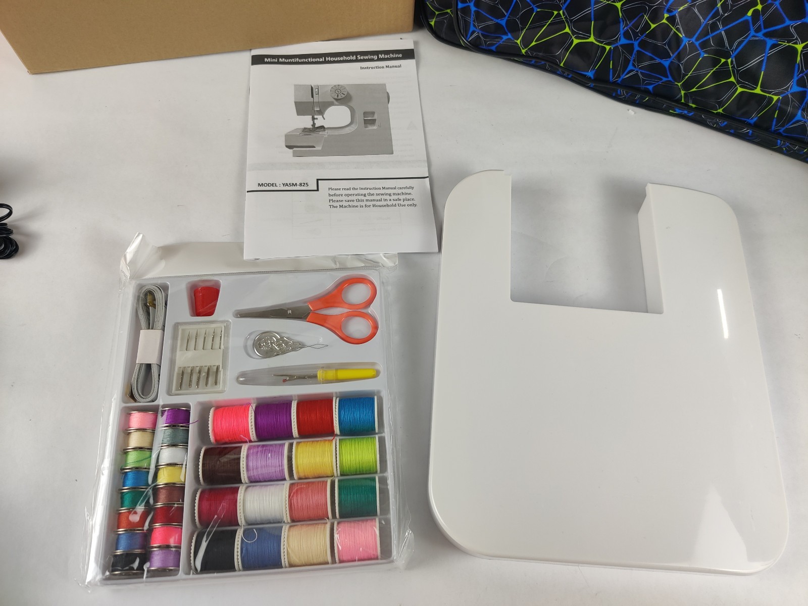 Mini Multifunction Sewing Machine Kit 12 Built-In Stitches for Beginners Kids