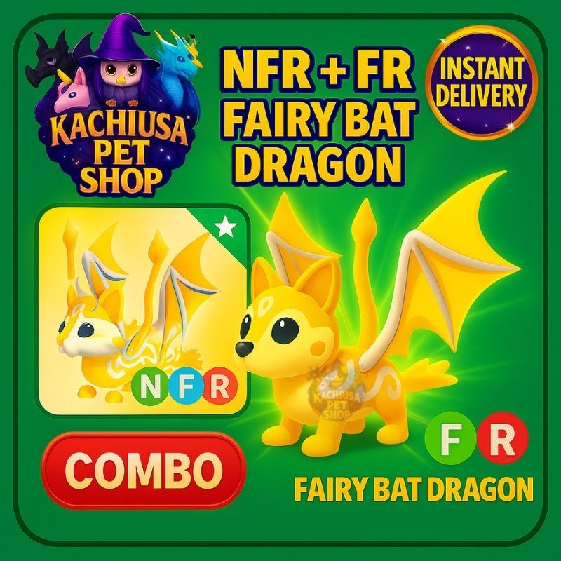 🌟Neoon Fly Ride Fairy Bat Dragon/FR Fairy Bat Dragon –Adopt M3e Trusted Store!