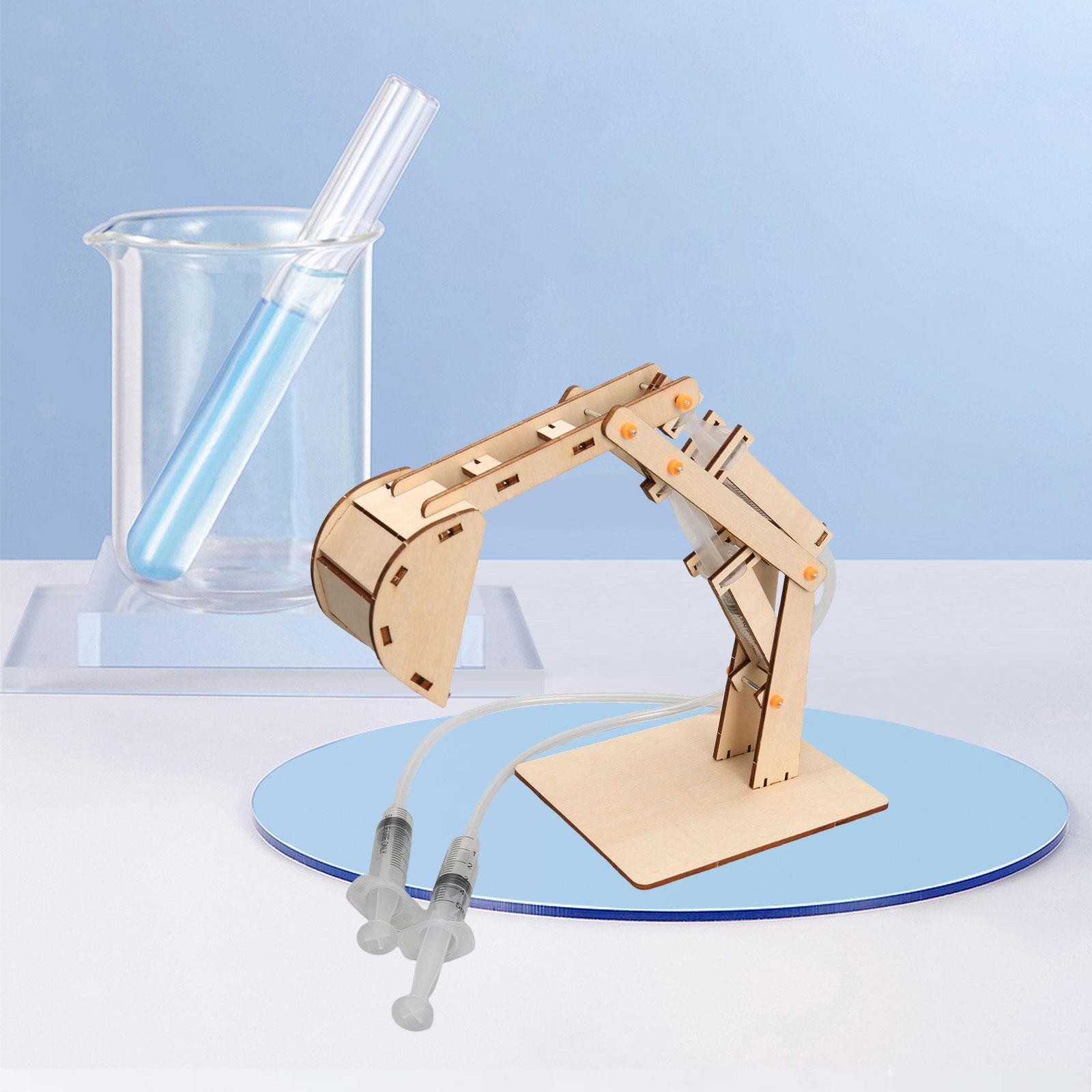 Science Experiment Project Hydraulic Excavator Develops Motor Skills Hands on
