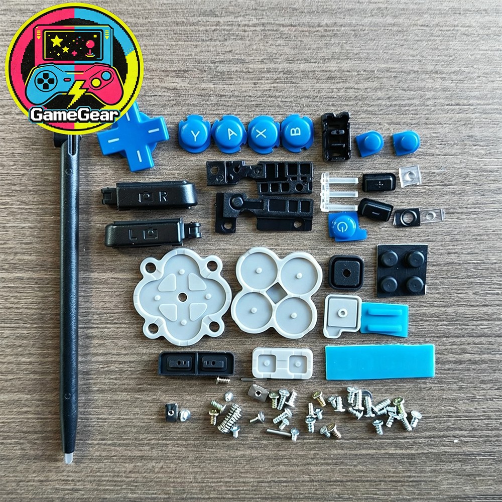 Housing Shell for Nintendo DSi XL Lens Shell Tools Screen Replacement Blue