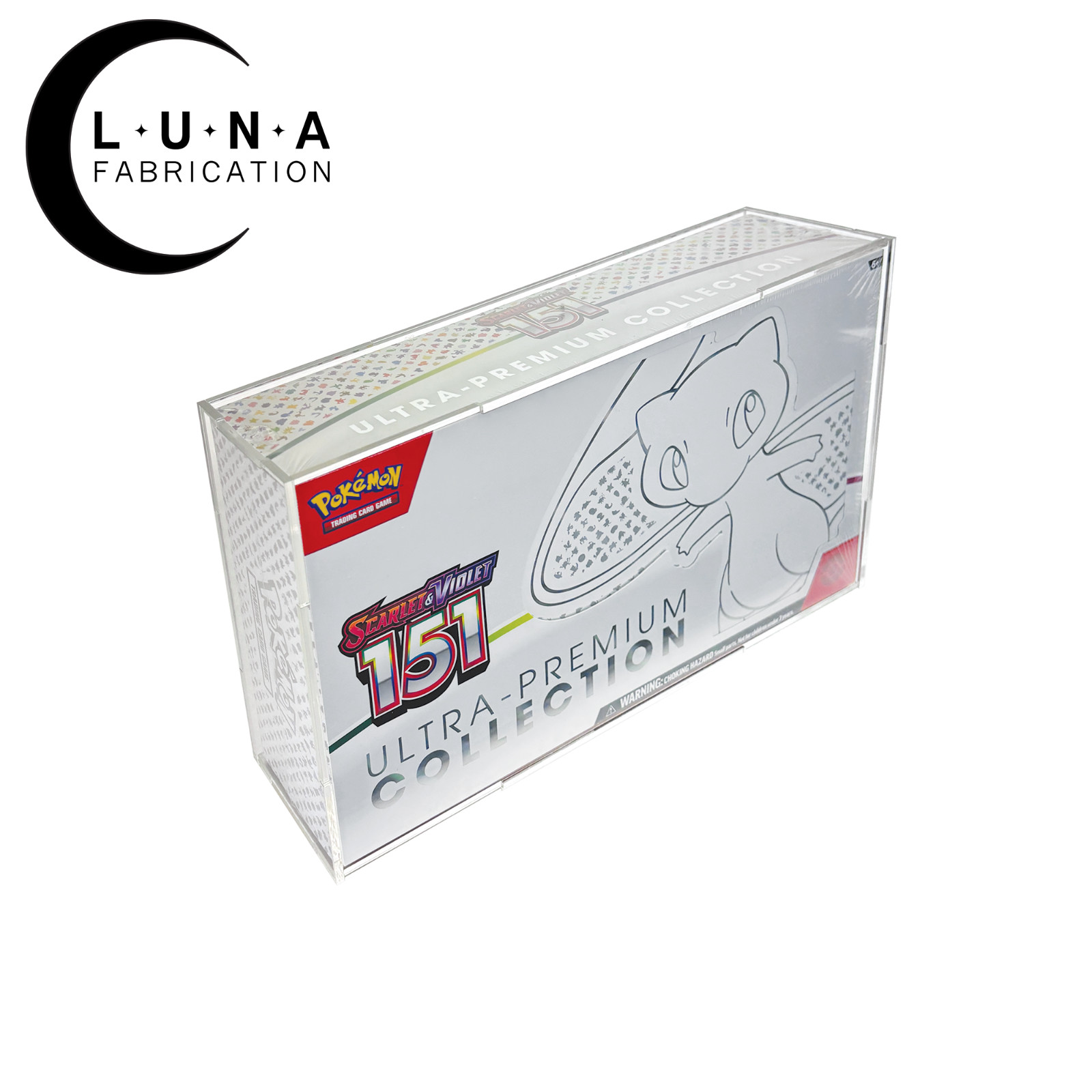 Acrylic Display Case for Pokemon 151 UPC Scarlet & Violet