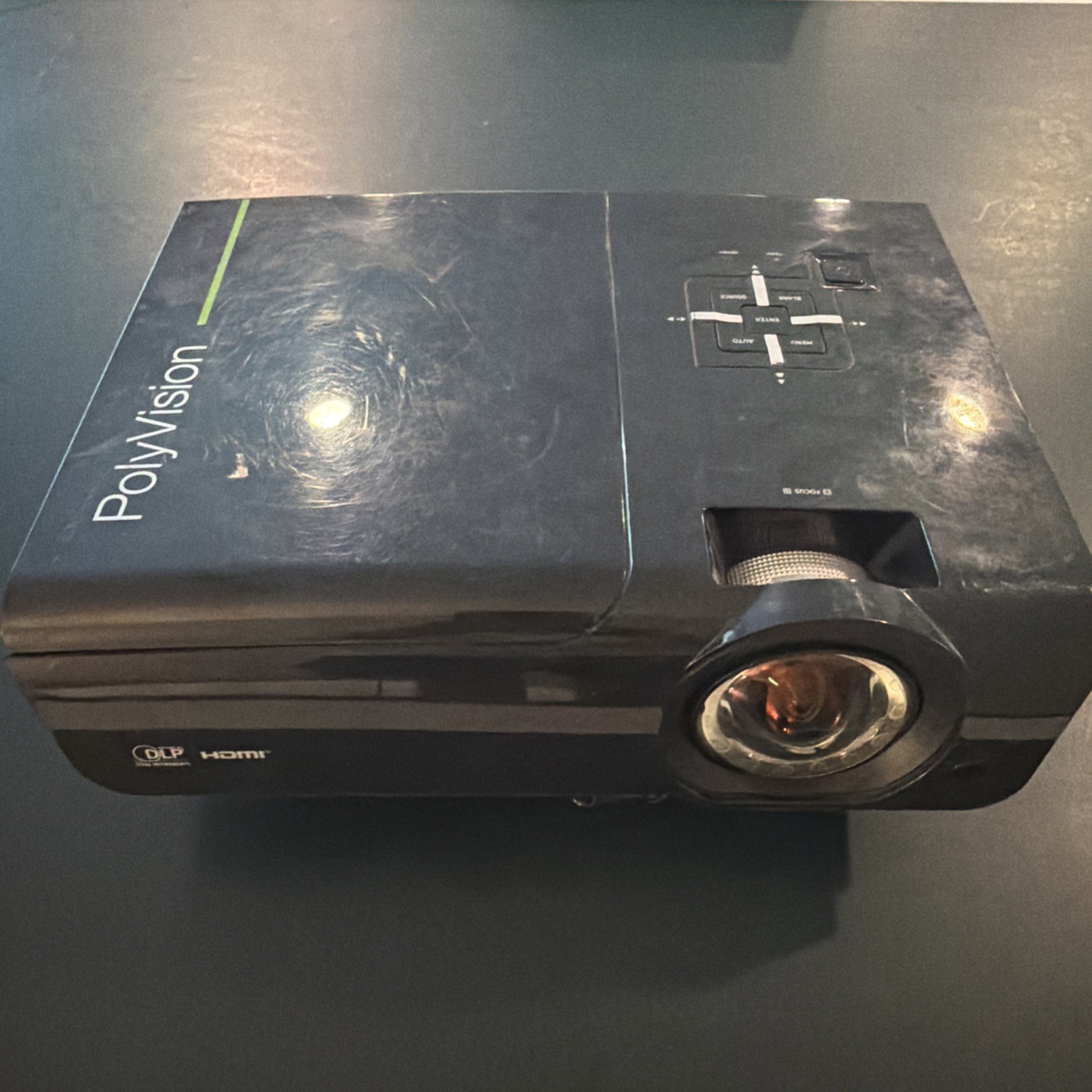Polyvision PJ905 DLP HD Projector - HDMI - 1080i - Lamp Runtime: 340 Hours