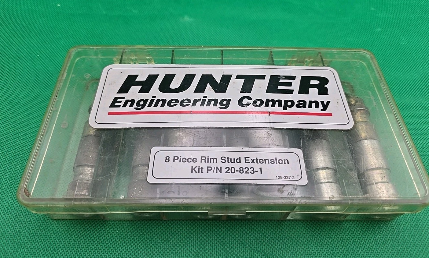 Hunter Eng. 20-823-1 Rim Stud Extension Kit 8 Piece Alignment Clamp Set Case
