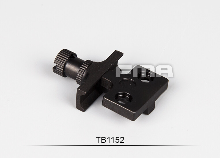 FMA Fittings Stainless Steel Reinforced Iron pedestal Mount for PEQ-15 Tb1152