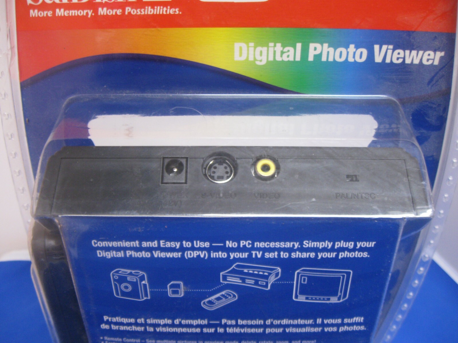 SanDisk Digital Photo Viewer Model # SDV1-A With Remote Control