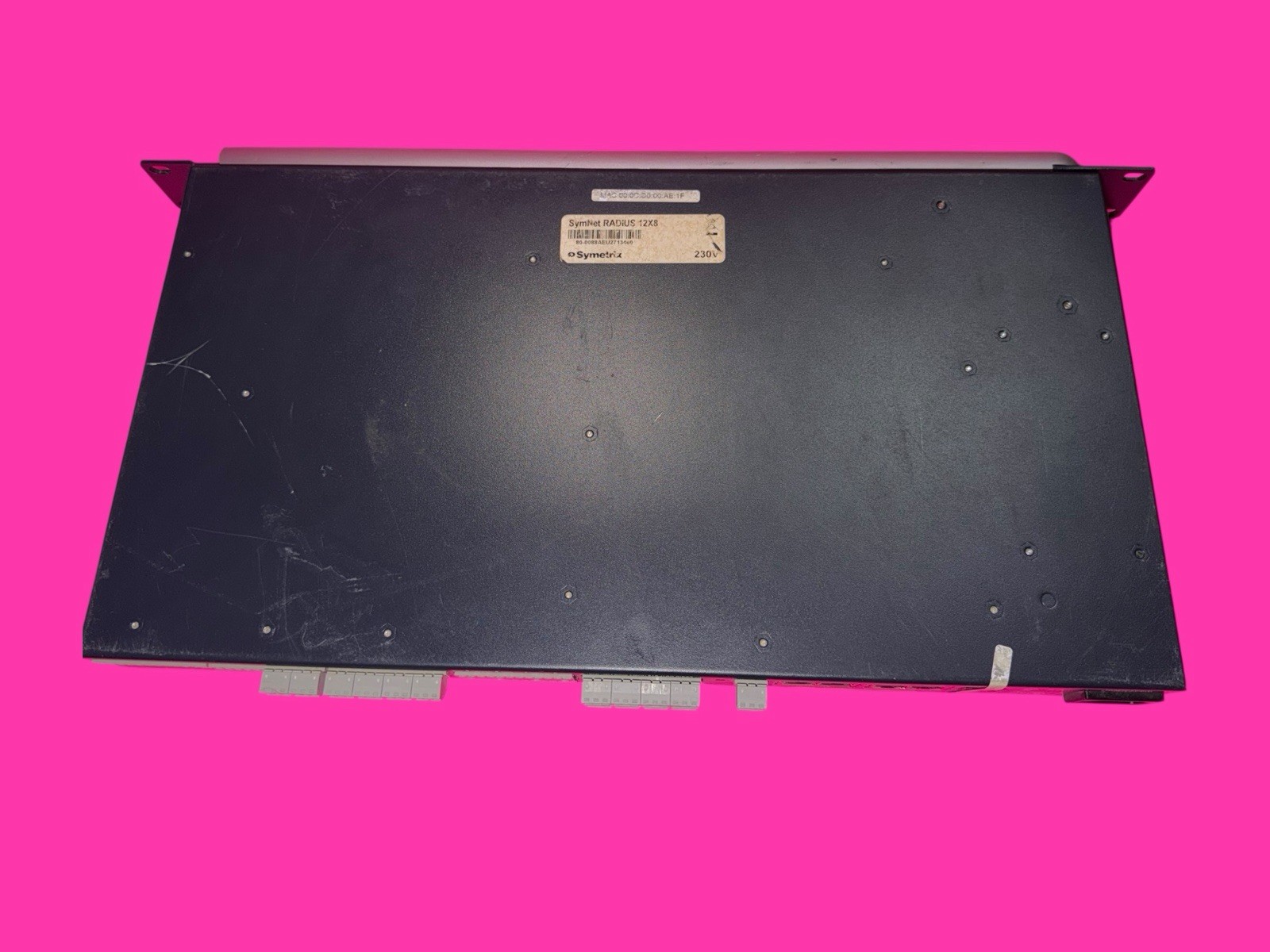 Symetrix Symnet Radius 12x8 Audio DSP Controller UNIT ONLY READ