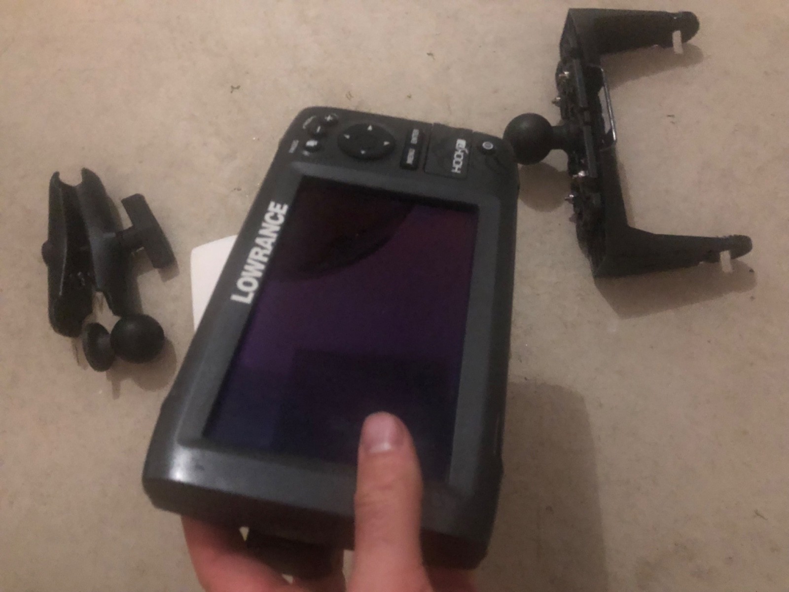Lowrance Hook Chirp 7 Head Unit And Mount Only