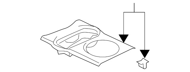Genuine Mitsubishi Shift Panel MR564868YA