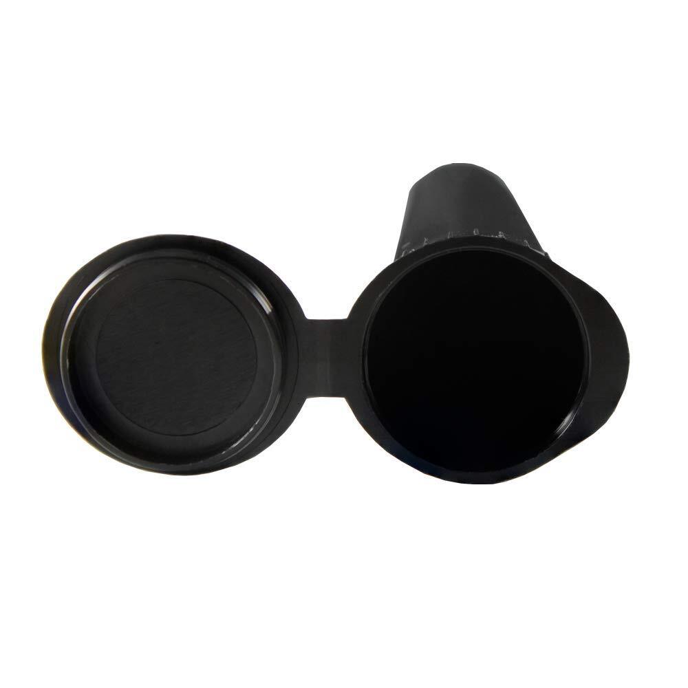 109MM Black Tubes | 100 Pack | Pop Top Tubes 4.75"